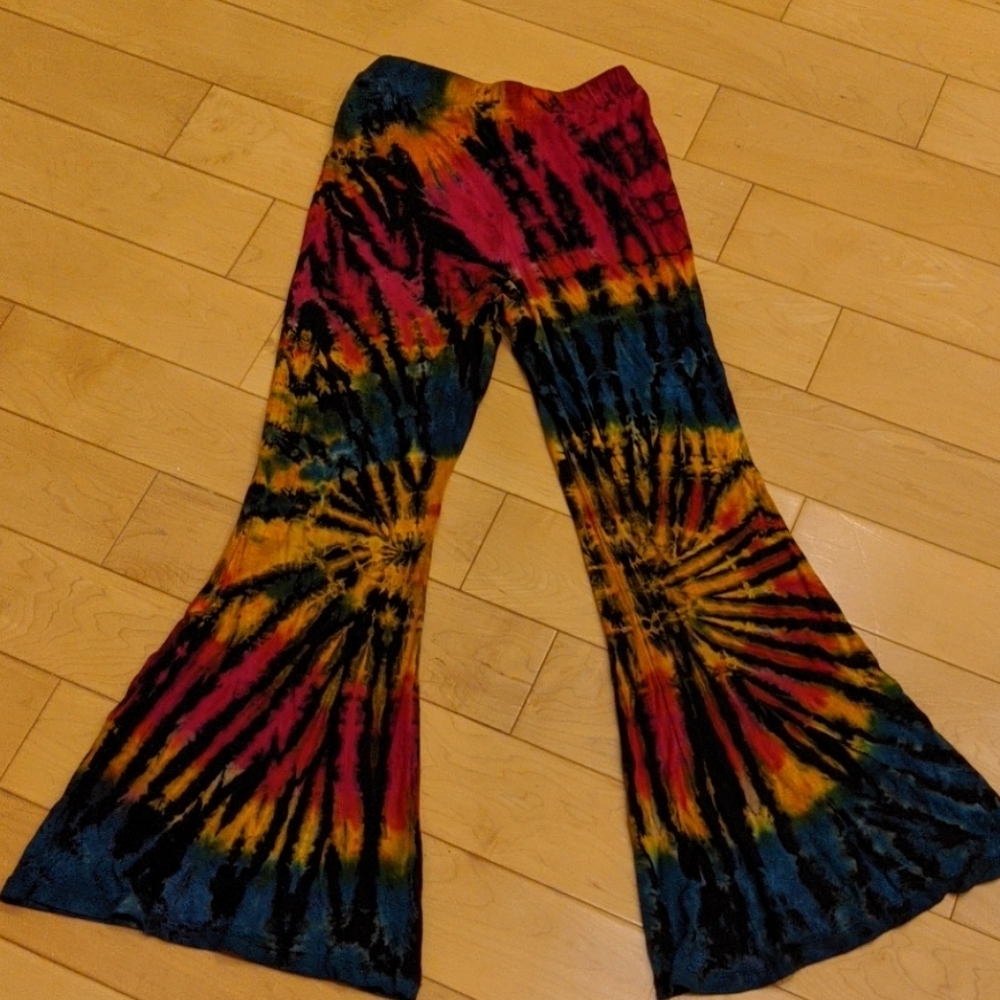 Boho Flair tie-dye pants